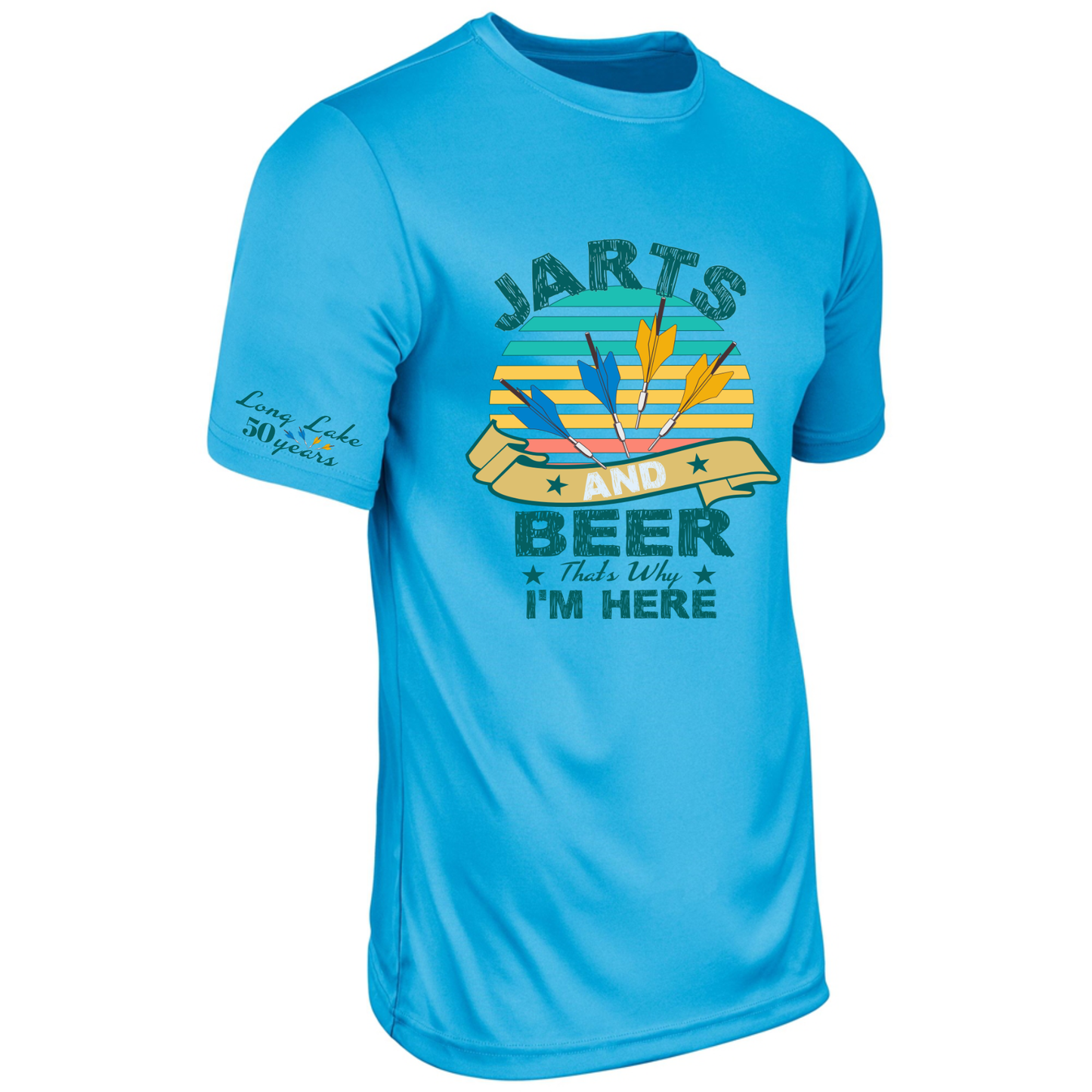 Long Lake Jarts Blue