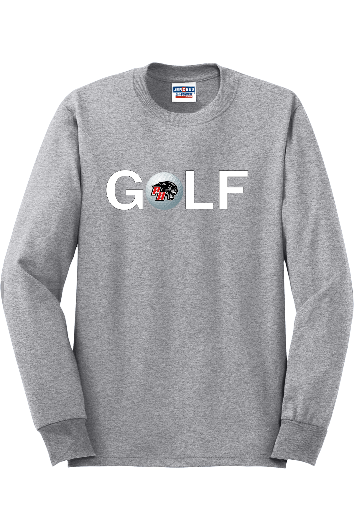 Prairie Heights Panthers Golf Long Sleeve T-Shirt 29LS53