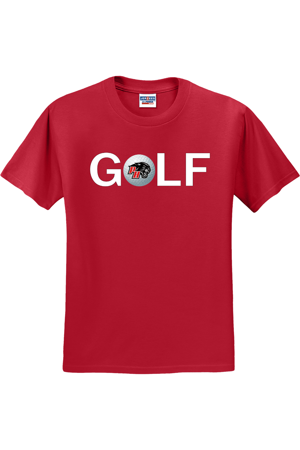 Prairie Heights Panthers Golf T Shirt 29M53