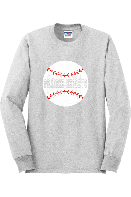 Prairie Heights Panthers Baseball Long Sleeve T-Shirt 29LS50
