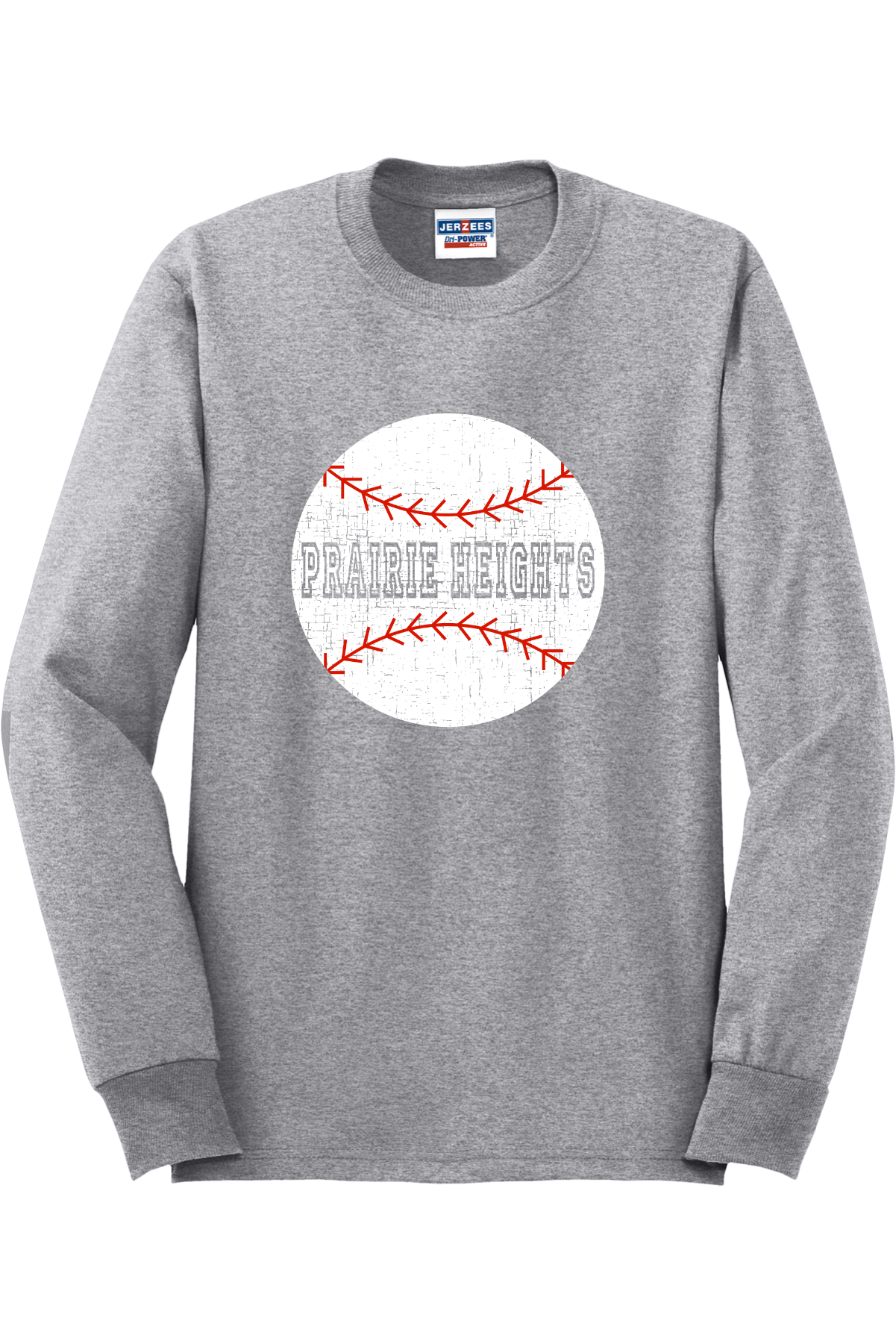 Prairie Heights Panthers Baseball Long Sleeve T-Shirt 29LS50