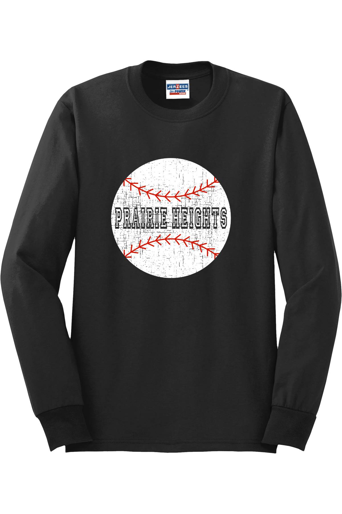 Prairie Heights Panthers Baseball Long Sleeve T-Shirt 29LS50