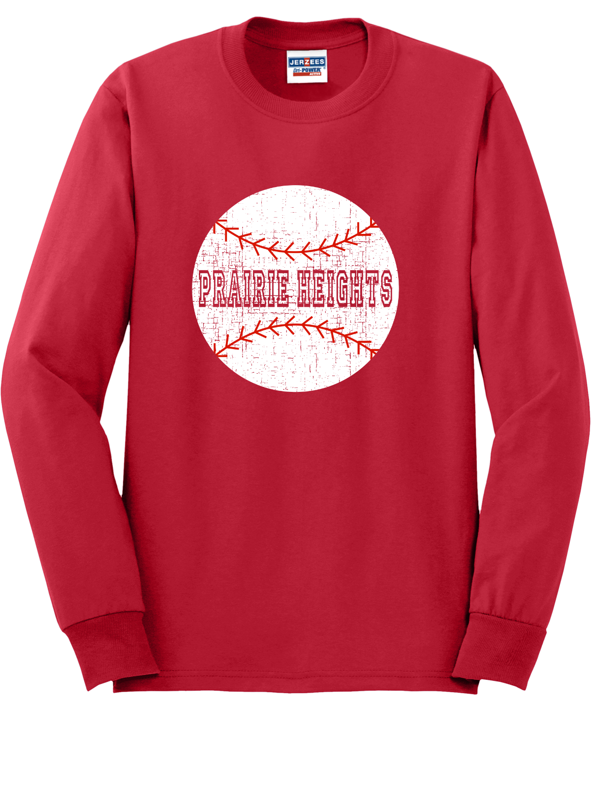 Prairie Heights Panthers Baseball Long Sleeve T-Shirt 29LS50