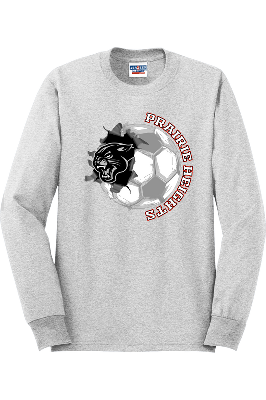 Prairie Heights Panthers Soccer Long Sleeve T-Shirt 29LS51