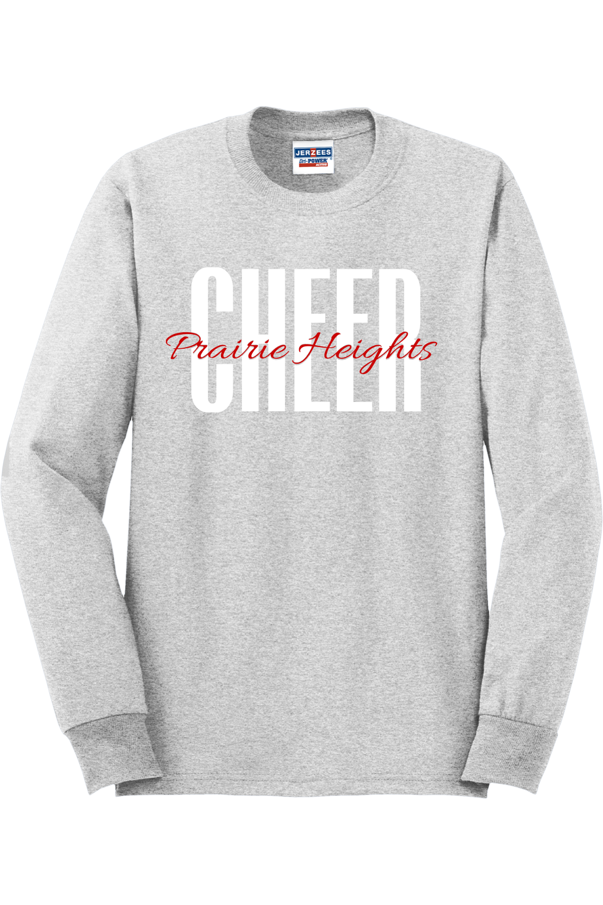 Prairie Heights Panthers Cheer Long Sleeve T-Shirt 29LS54