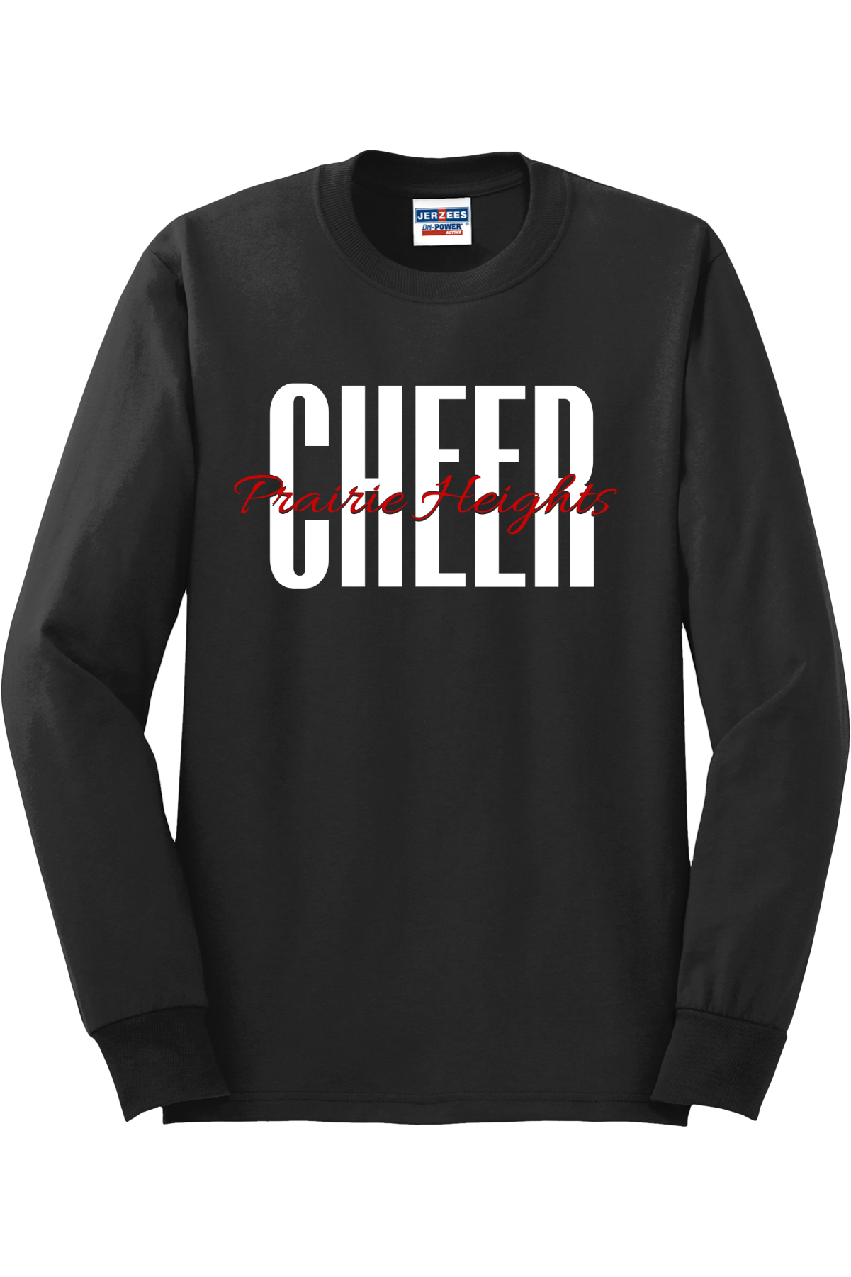 Prairie Heights Panthers Cheer Long Sleeve T-Shirt 29LS54