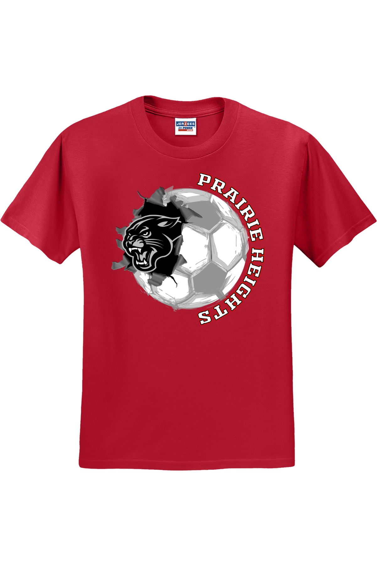 Prairie Heights Panthers Soccer T Shirt 29M51