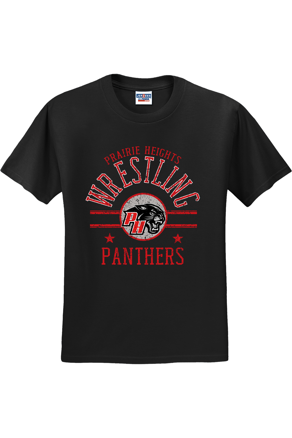Prairie Heights Panthers Wrestling T Shirt 29M46