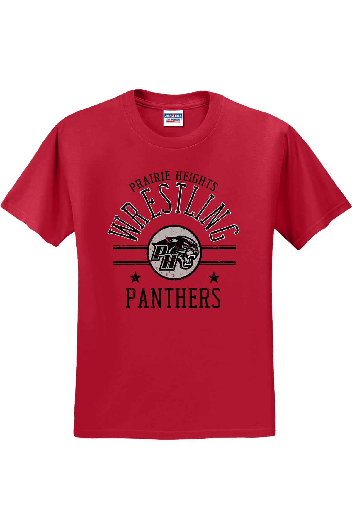 Prairie Heights Panthers Wrestling T Shirt 29M46