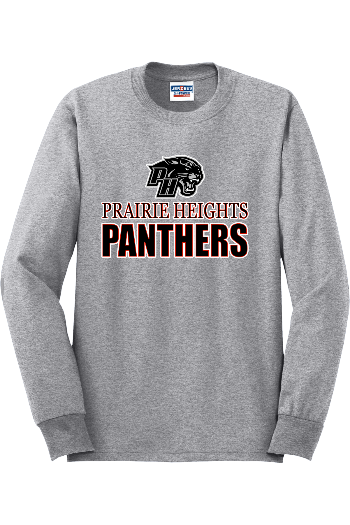 Prairie Heights Panthers Long Sleeve T-Shirt 29LS42