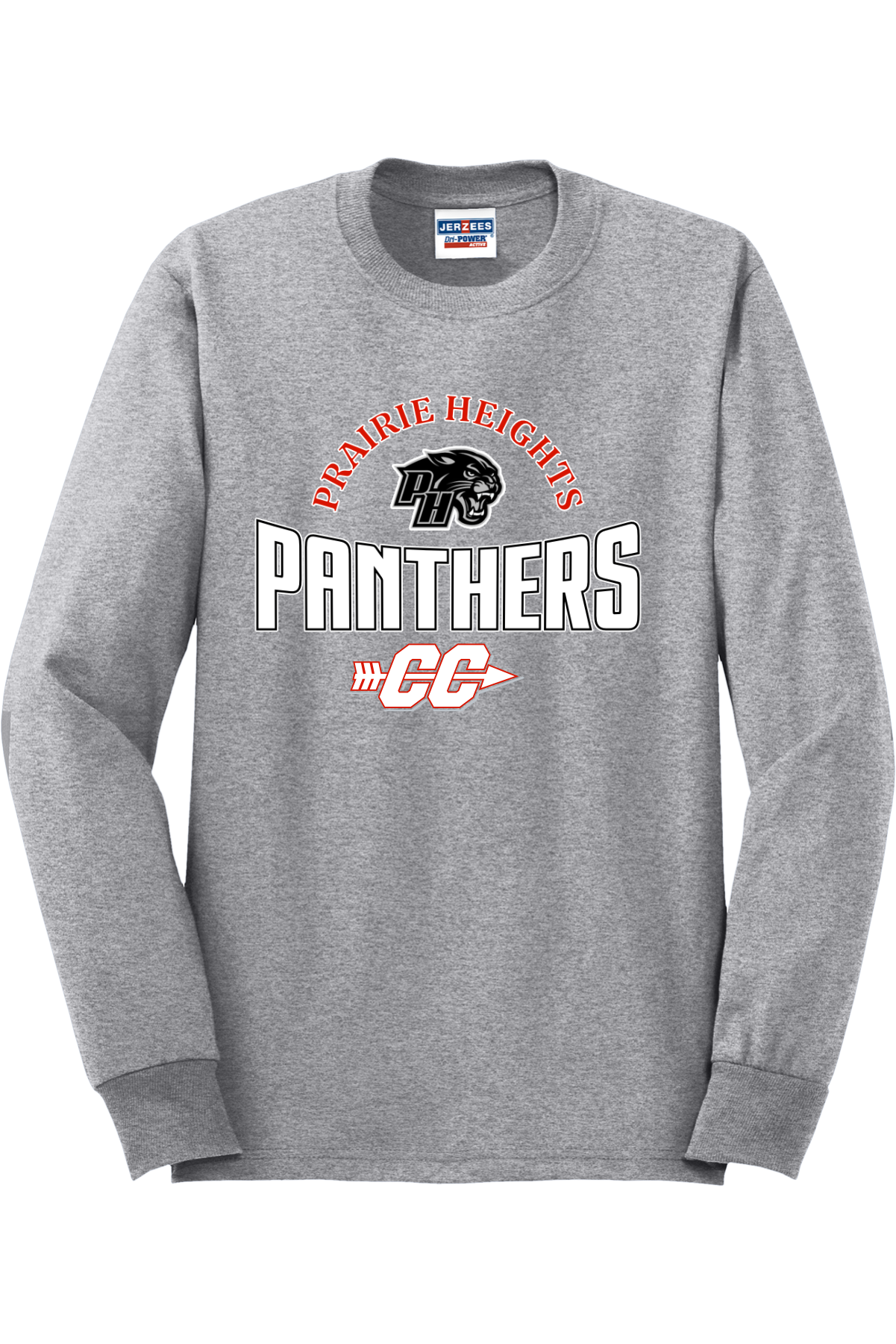 Prairie Heights Panthers Long Sleeve T-Shirt 29LS45