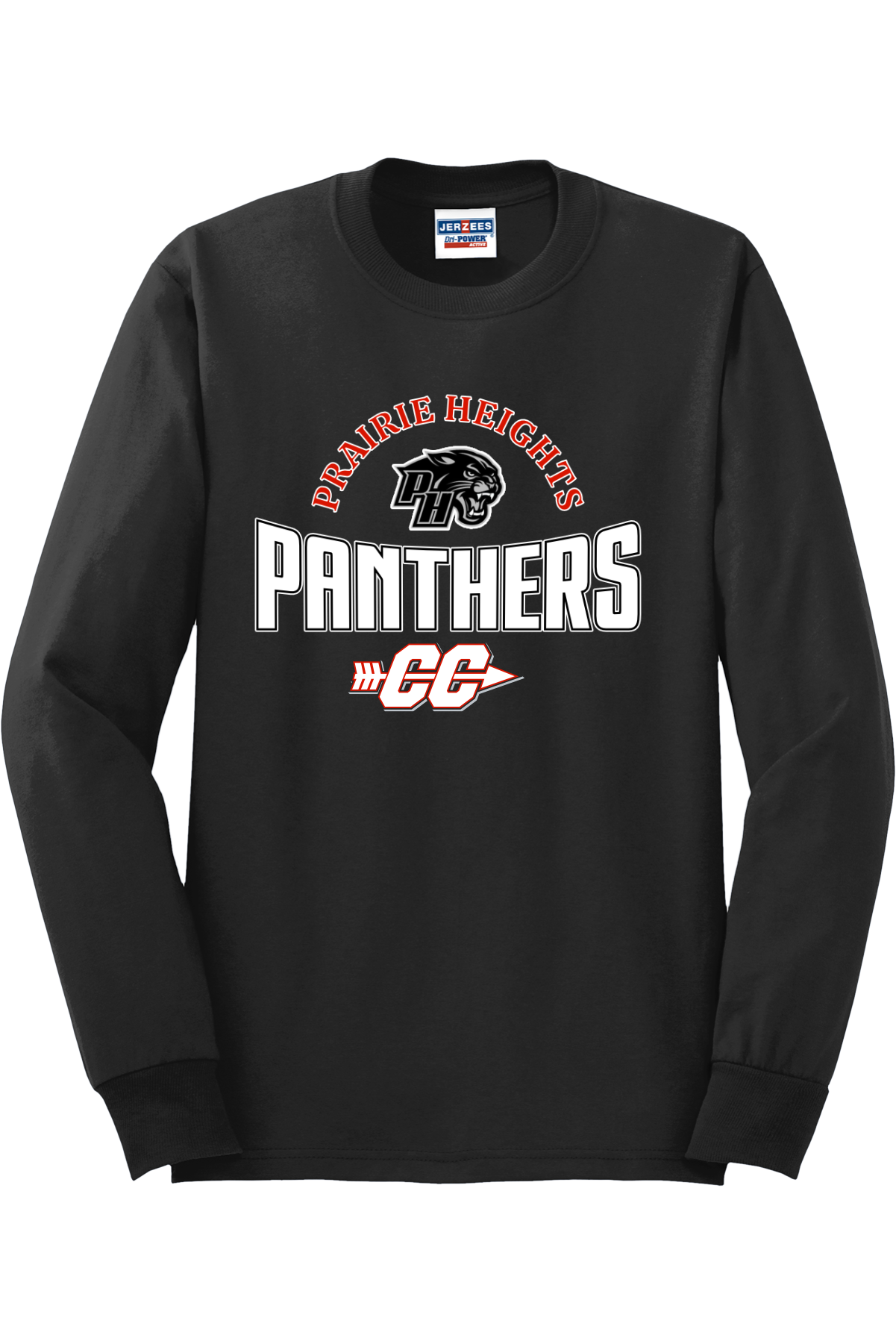 Prairie Heights Panthers Long Sleeve T-Shirt 29LS45