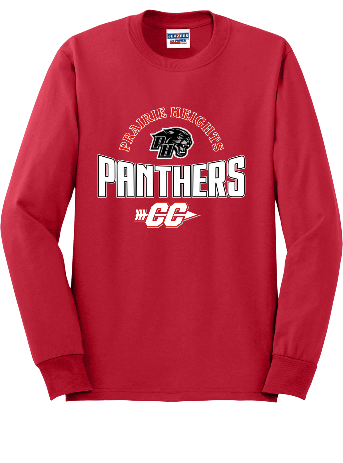 Prairie Heights Panthers Long Sleeve T-Shirt 29LS45