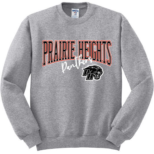 Prairie Heights Panthers Crewneck Sweatshirt 562M40