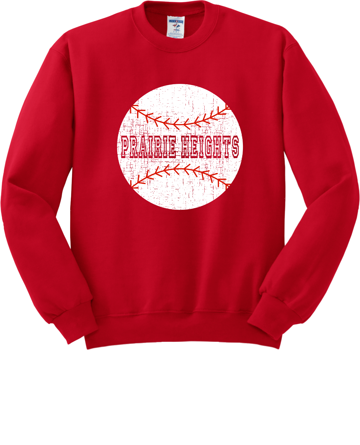 Prairie Heights Panthers Baseball Crewneck Sweatshirt 562M50