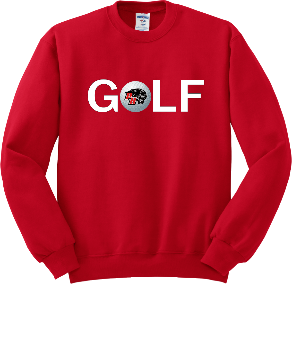 Prairie Heights Panthers Golf Crewneck Sweatshirt 562M53