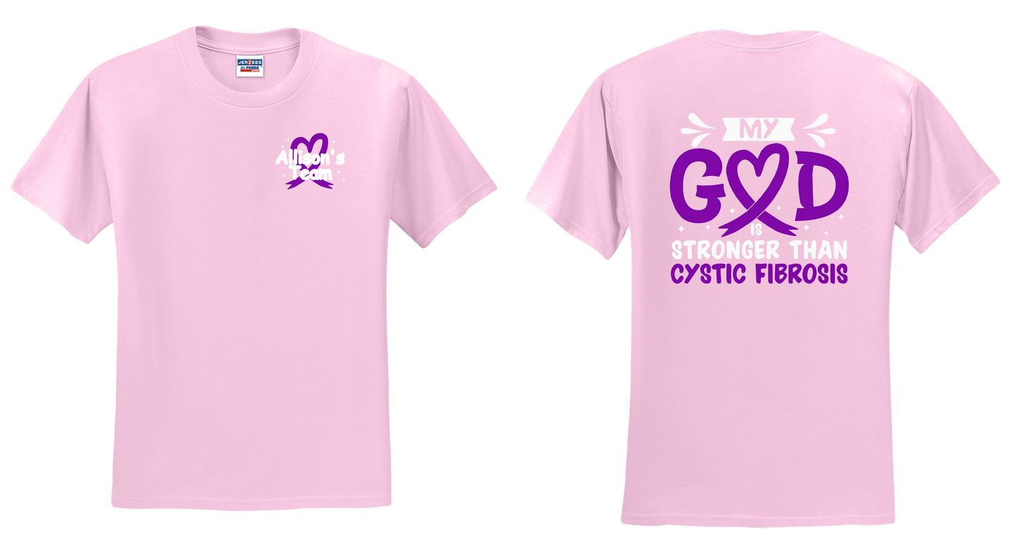 Allison's Team T-Shirts