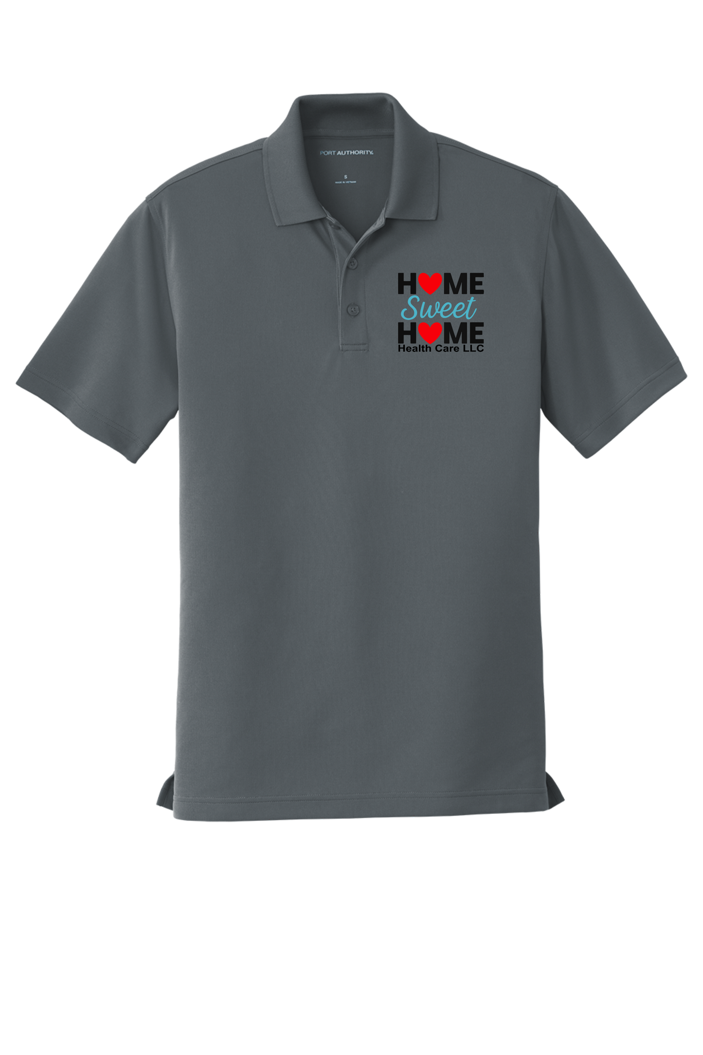 Home Sweet Home Original EMBROIDERED men's polo