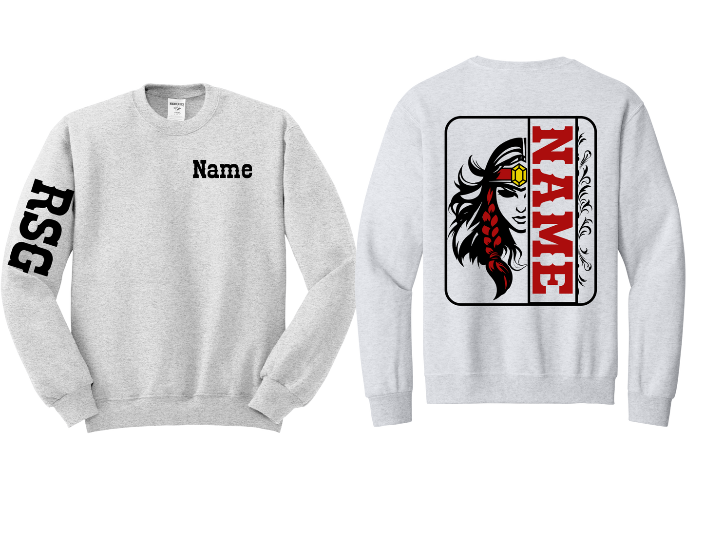 562M RSG Womens Crew Neck Sweatshirt