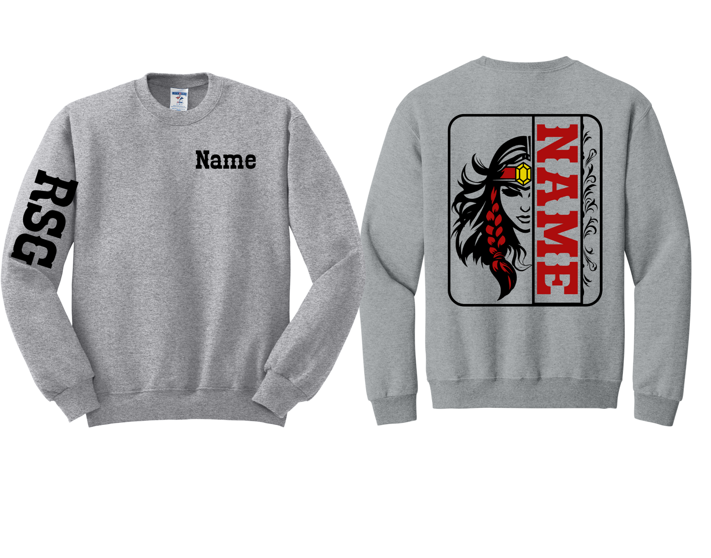 562M RSG Womens Crew Neck Sweatshirt