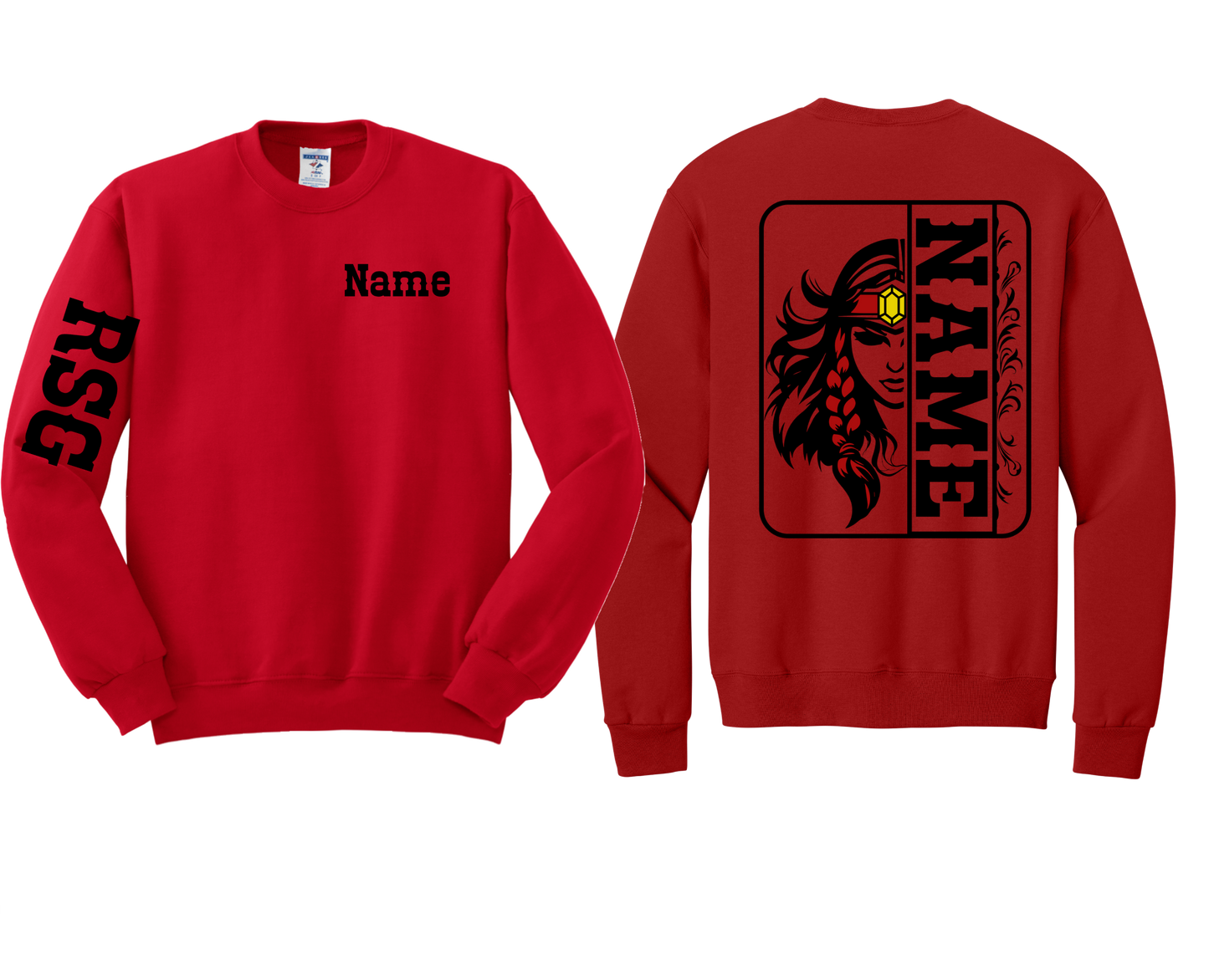 562M RSG Womens Crew Neck Sweatshirt