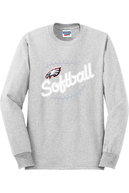 Fremont Eagles Softball Long Sleeve T-Shirt 29LS32