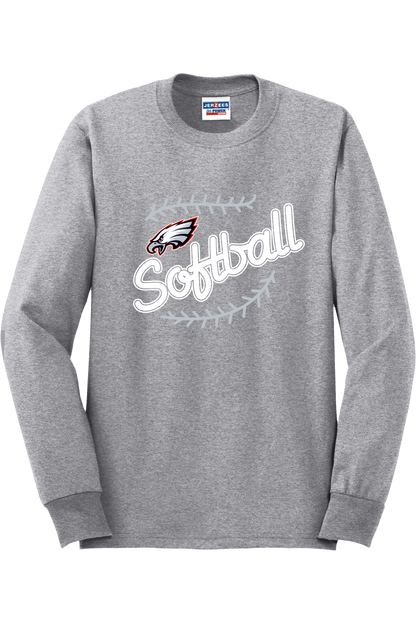 Fremont Eagles Softball Long Sleeve T-Shirt 29LS32
