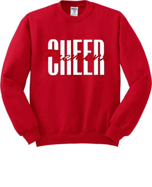 Fremont Eagles Cheer Crewneck Sweatshirt 562M33