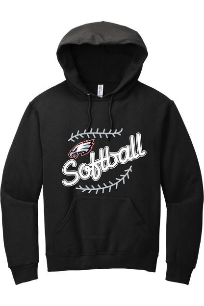 Fremont Eagles Softball Hooded Sweatshirt 996M32