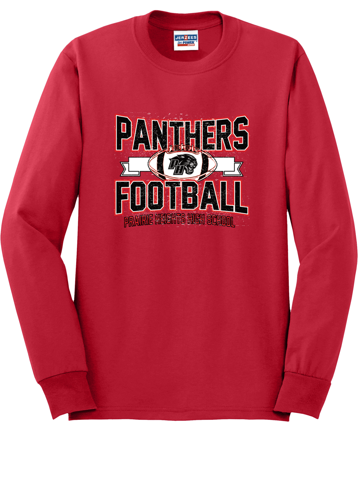 Prairie Heights Panthers Long Sleeve T-Shirt 29LS44