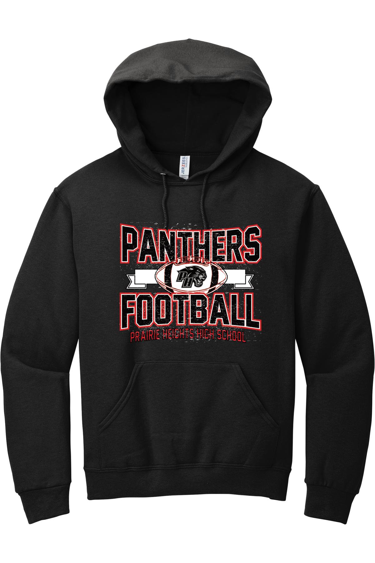 Prairie Heights Panthers Hooded Sweatshirt 996M44