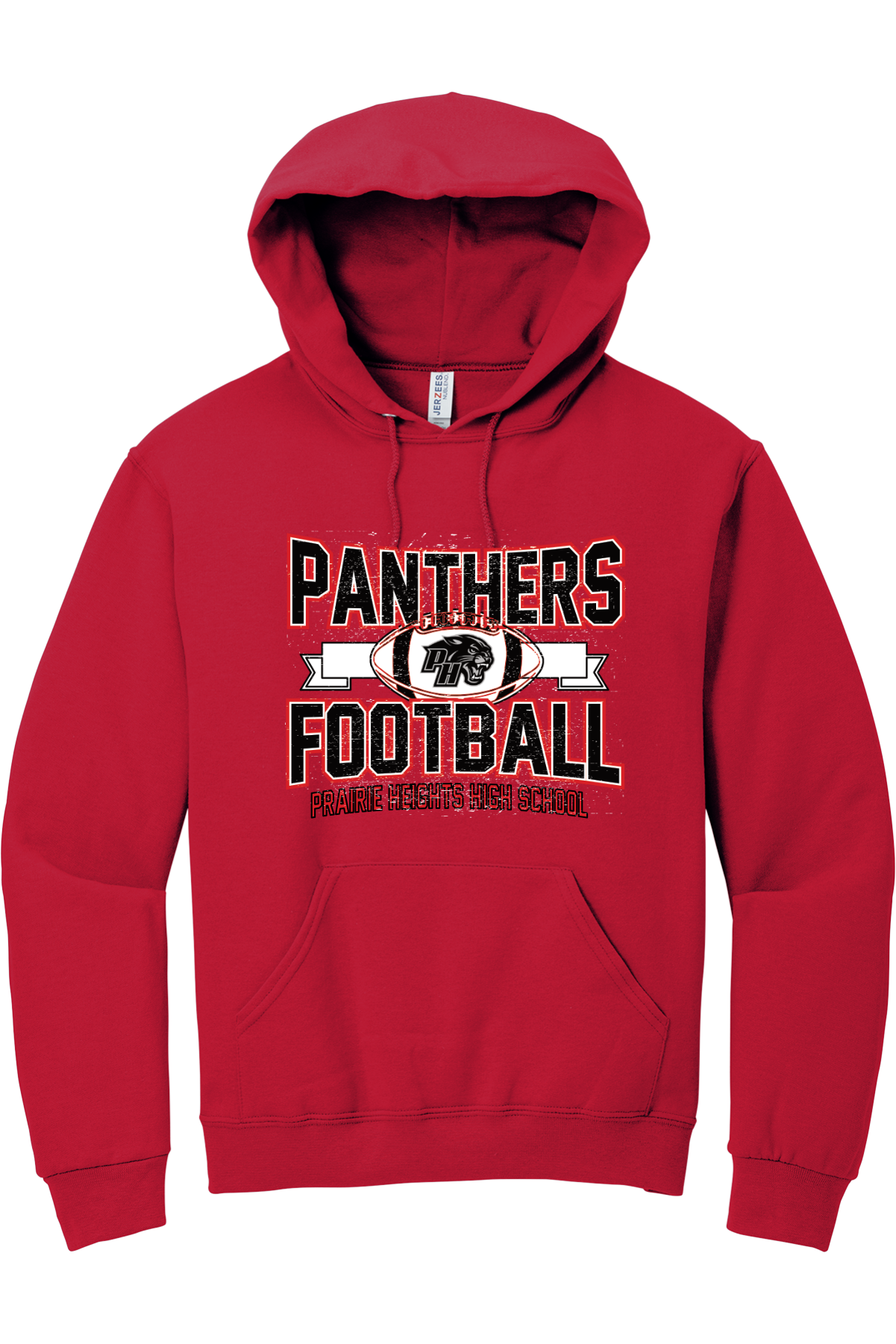 Prairie Heights Panthers Hooded Sweatshirt 996M44