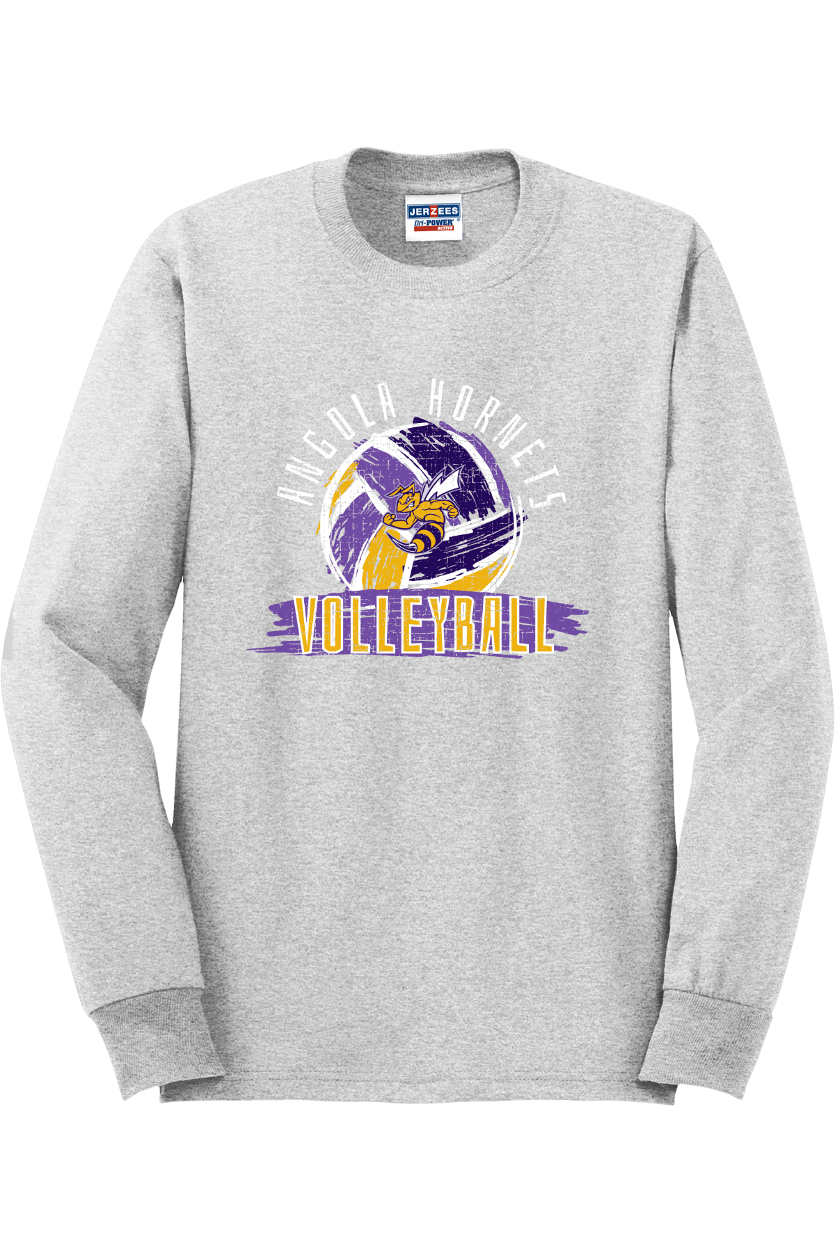 Angola Hornets Volleyball Crewneck Sweatshirt 562M4