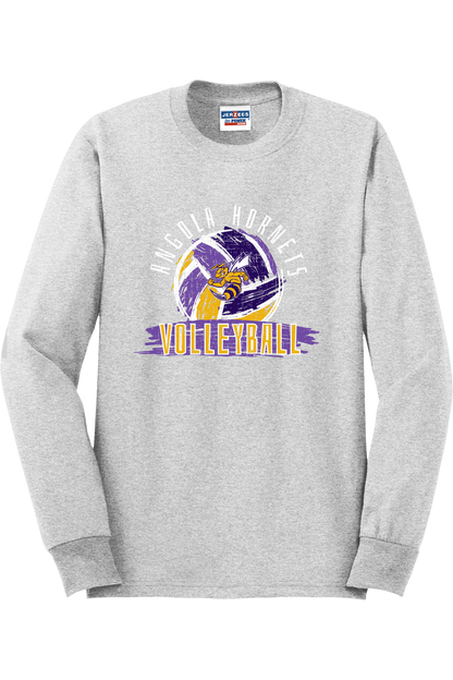 Angola Hornets Volleyball Crewneck Sweatshirt 562M4