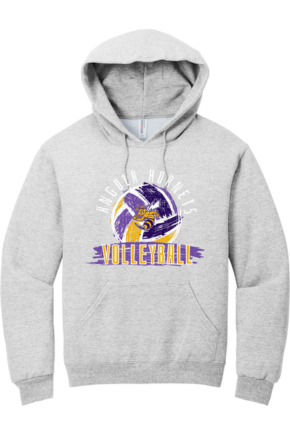 Angola Hornets Volleyball Hooded Sweatshirt 996M4