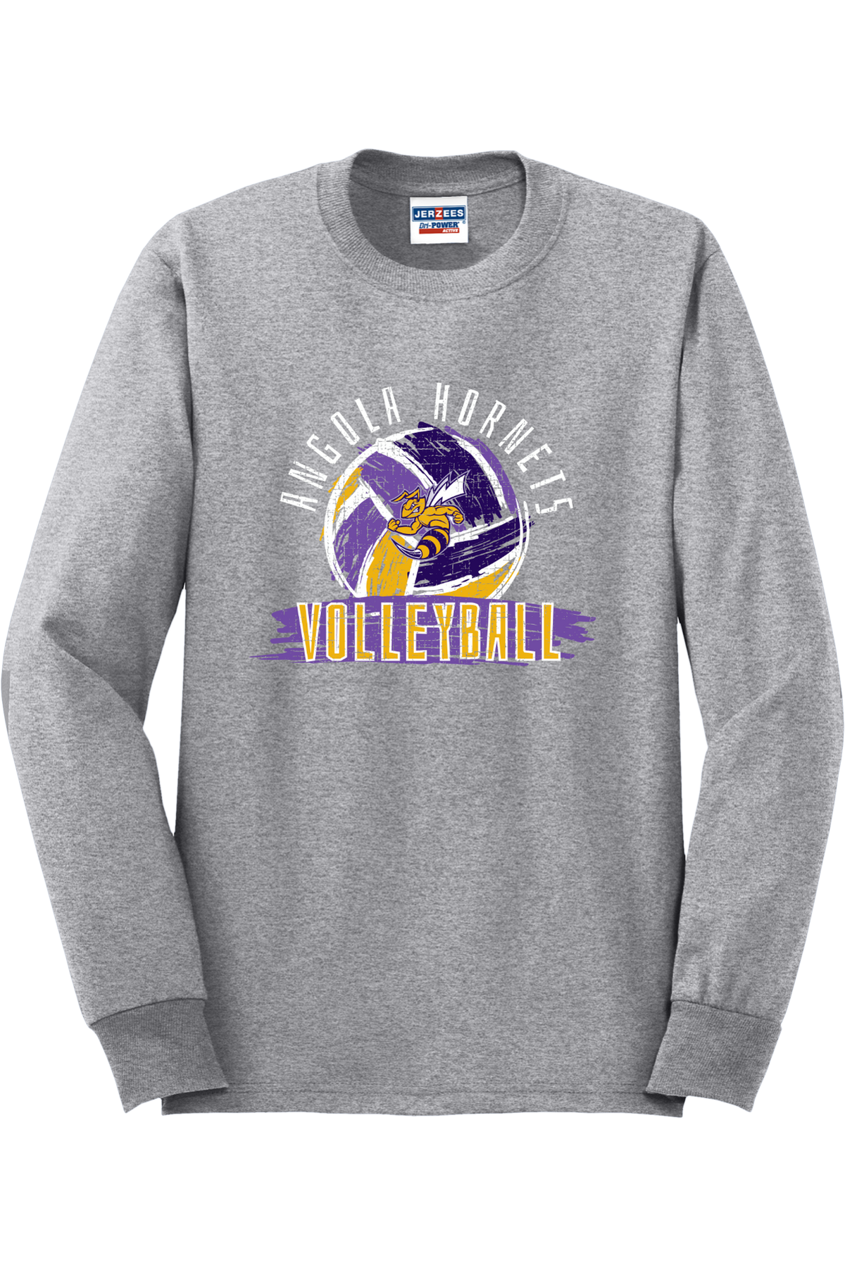 Angola Hornets Volleyball Crewneck Sweatshirt 562M4