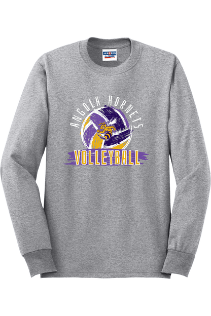 Angola Hornets Volleyball Crewneck Sweatshirt 562M4