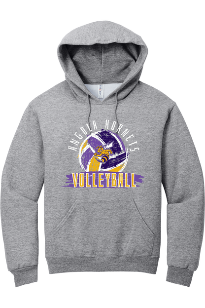 Angola Hornets Volleyball Hooded Sweatshirt 996M4