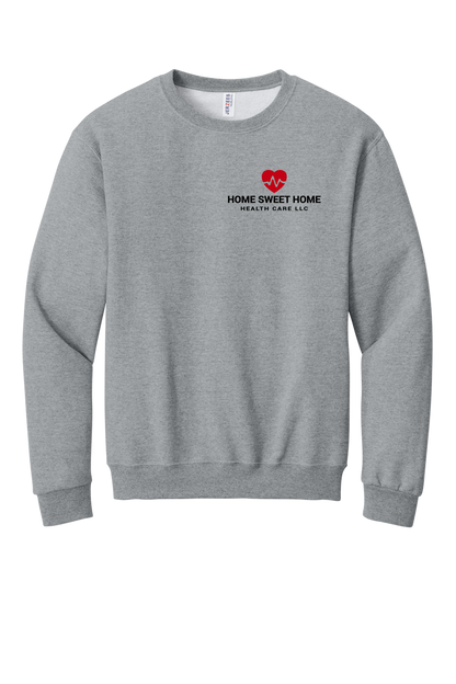 Home Sweet Home Heartbeat EMBROIDERED crewneck sweatshirt