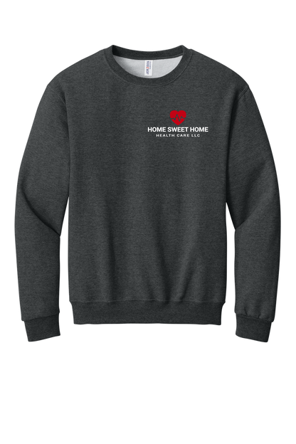Home Sweet Home Heartbeat EMBROIDERED crewneck sweatshirt