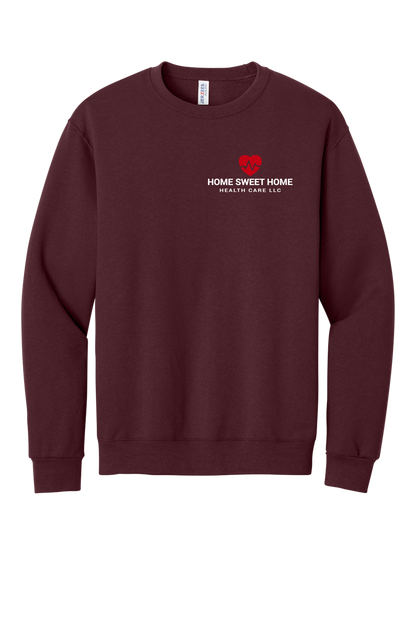 Home Sweet Home Heartbeat EMBROIDERED crewneck sweatshirt