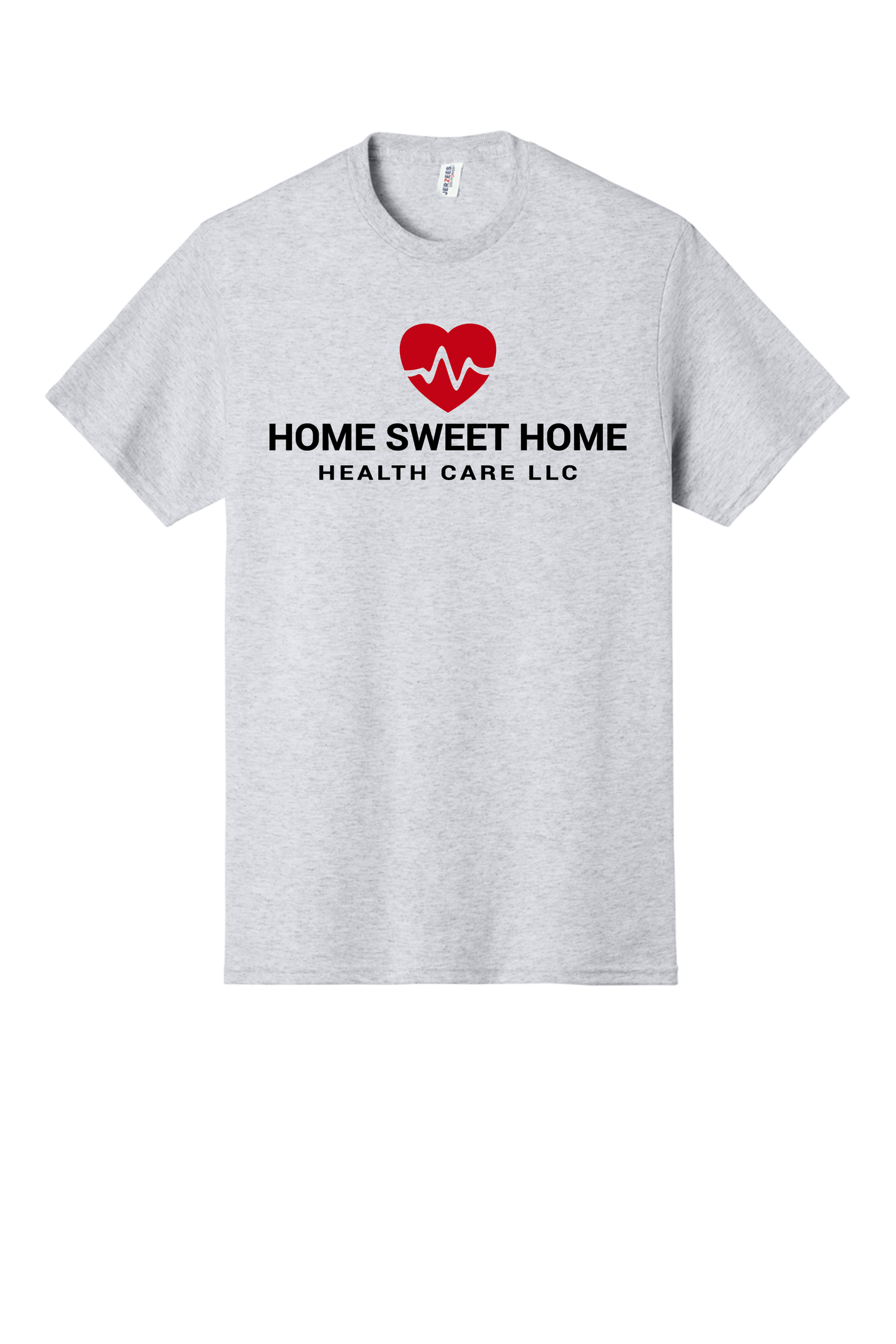 Home Sweet Home Heartbeat Pressed T-Shirt