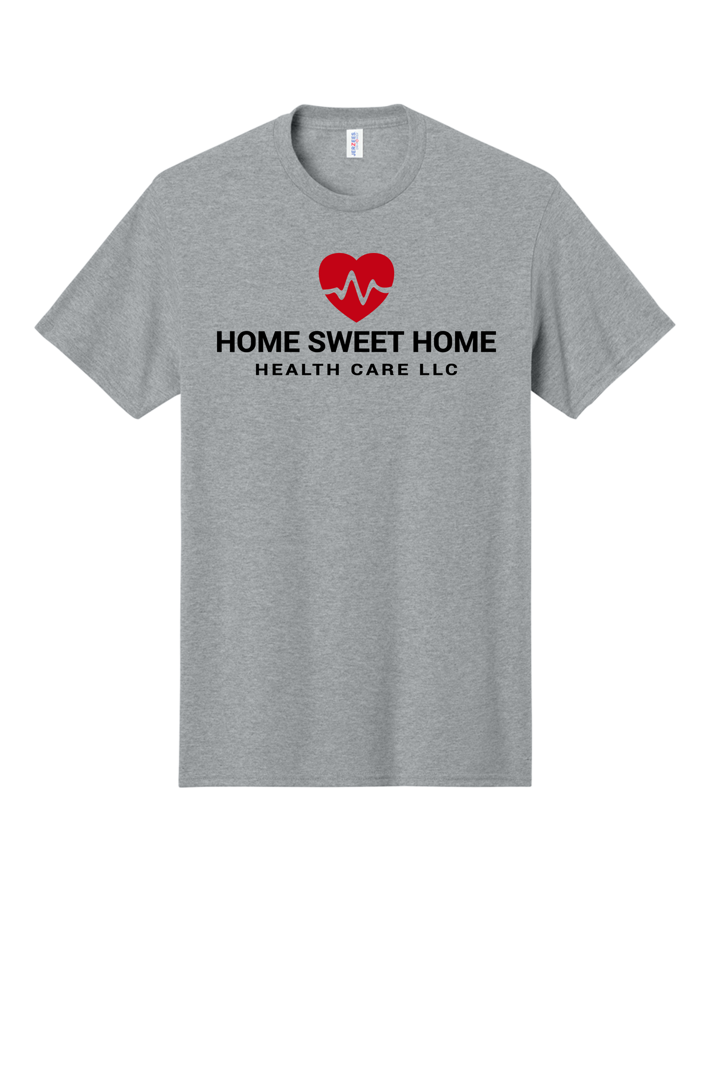Home Sweet Home Heartbeat Pressed T-Shirt