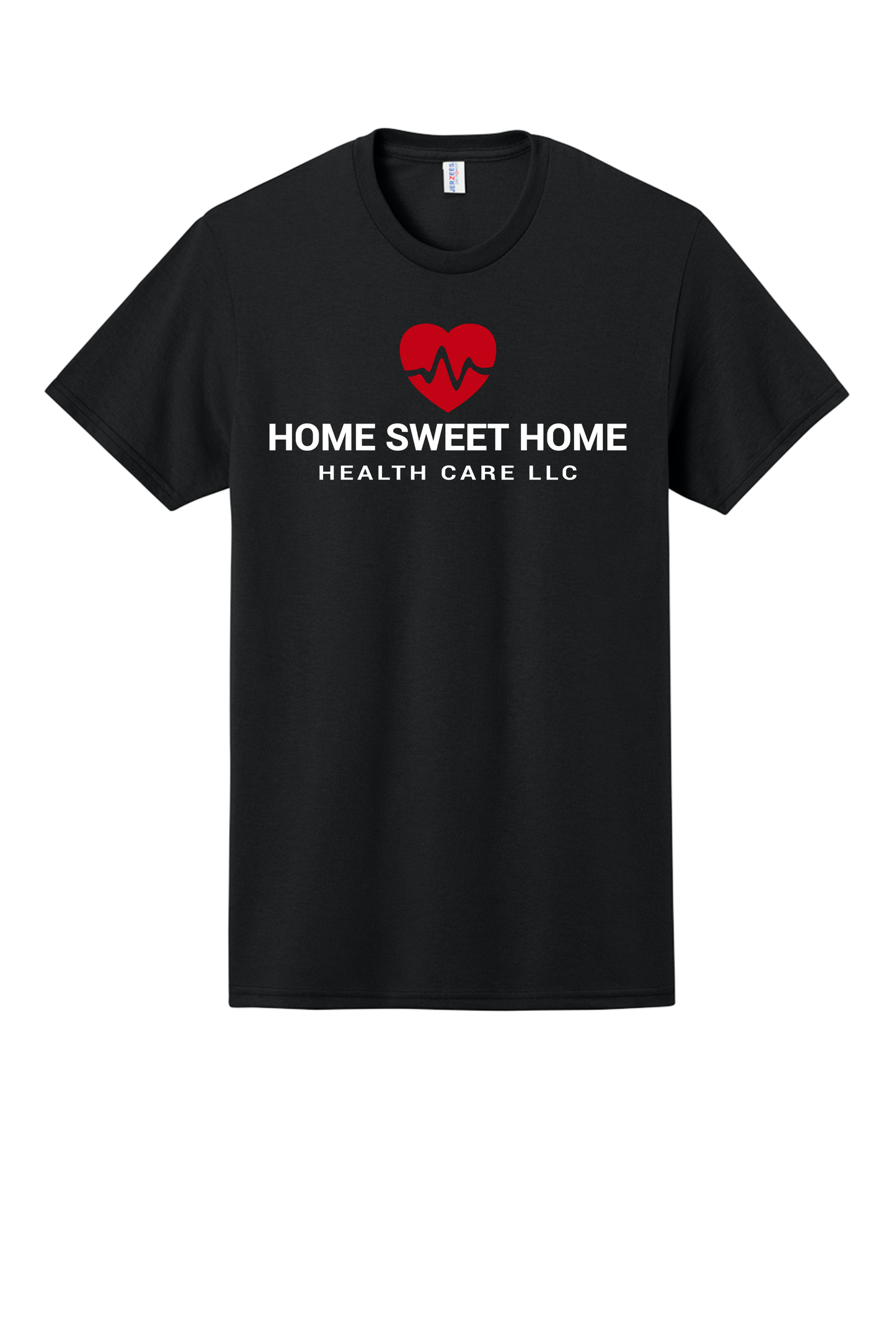 Home Sweet Home Heartbeat Pressed T-Shirt