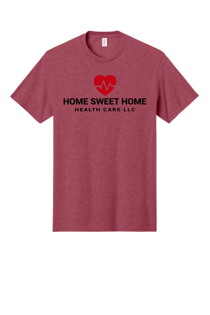 Home Sweet Home Heartbeat Pressed T-Shirt