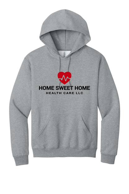 Home Sweet Home Heartbeat Hoodie Pressed Logo