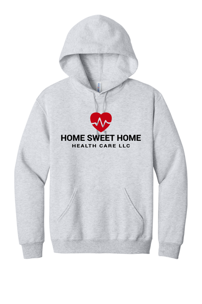 Home Sweet Home Heartbeat Hoodie Pressed Logo