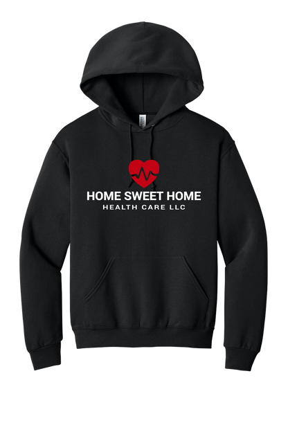 Home Sweet Home Heartbeat Hoodie Pressed Logo