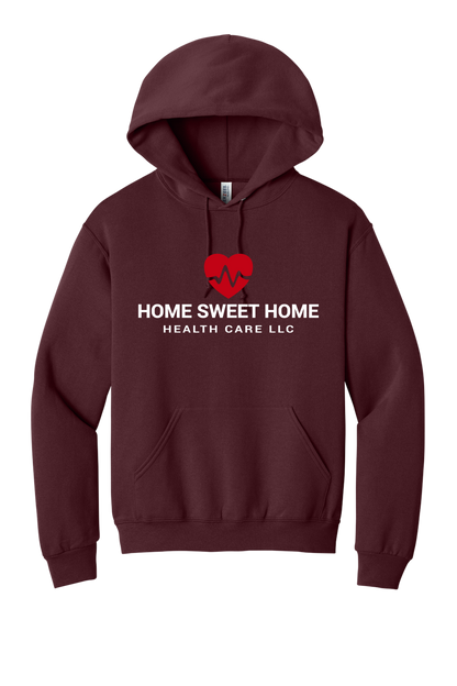 Home Sweet Home Heartbeat Hoodie Pressed Logo