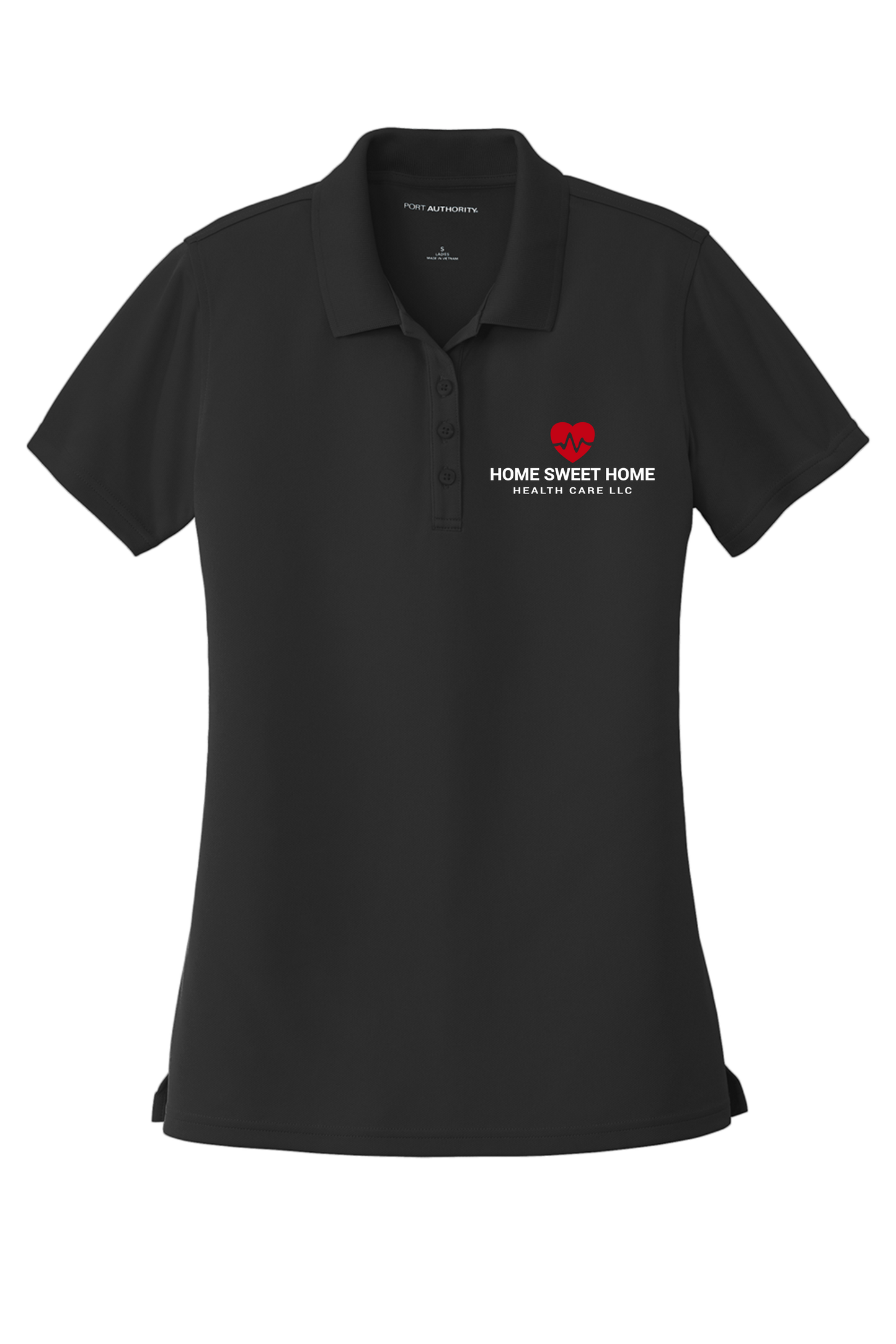 Home Sweet Home original EMBROIDERED women's polo